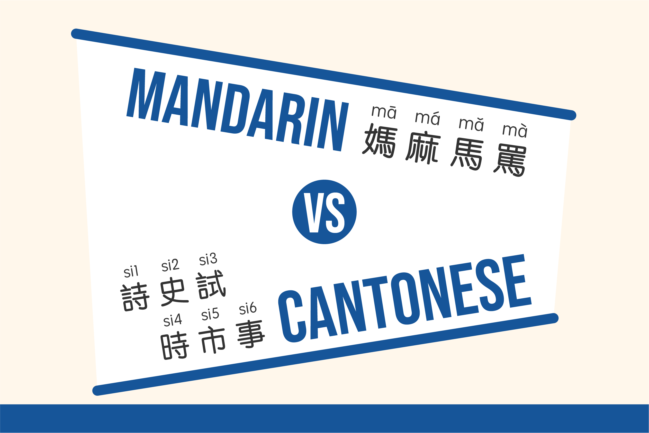 Cantonese Vs Mandarin Whats The Difference Cantonese Learning